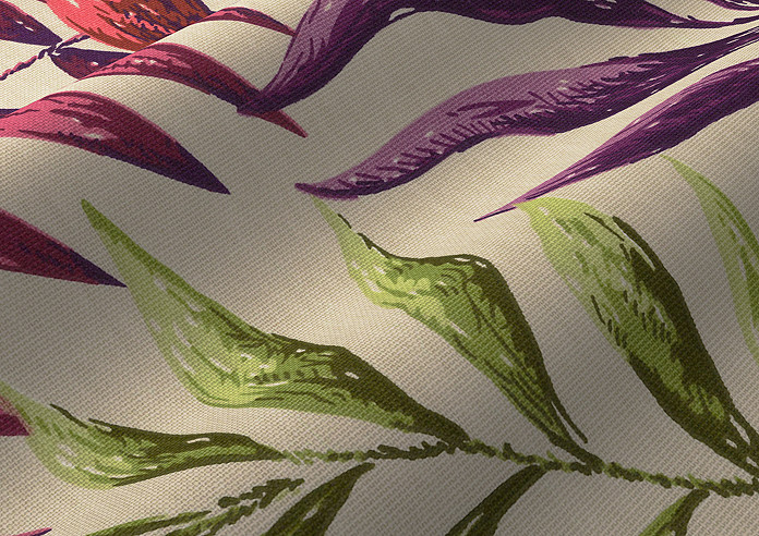 Manila, Cranberry - Roman Blind - Image 4
